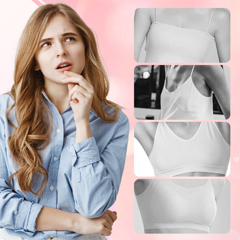 Strapless Push-Up Bra – 360° Non-slip, Wireless & Breathable. 🛡️✨