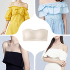 Strapless Push-Up Bra – 360° Non-slip, Wireless & Breathable. 🛡️✨