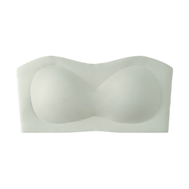 Strapless Push-Up Bra – 360° Non-slip, Wireless & Breathable. 🛡️✨