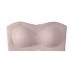 Strapless Push-Up Bra – 360° Non-slip, Wireless & Breathable. 🛡️✨