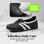 Women's Retro Wave Stripe Lace-Up Sneakers