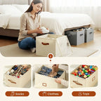 👟 Transparent, Foldable PVC Shoe Box, Waterproof Shoe Organiser For The Office