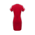 💥Women's Sporty V-Neck Bodycon Mini Dress