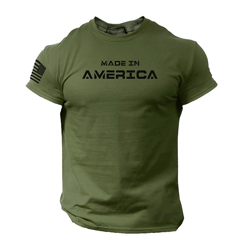 👕 Men's Athletic Fit Crew Neck Tee – Breathable Cotton, Perfect Stretch & Versatile Gym to Street ✨