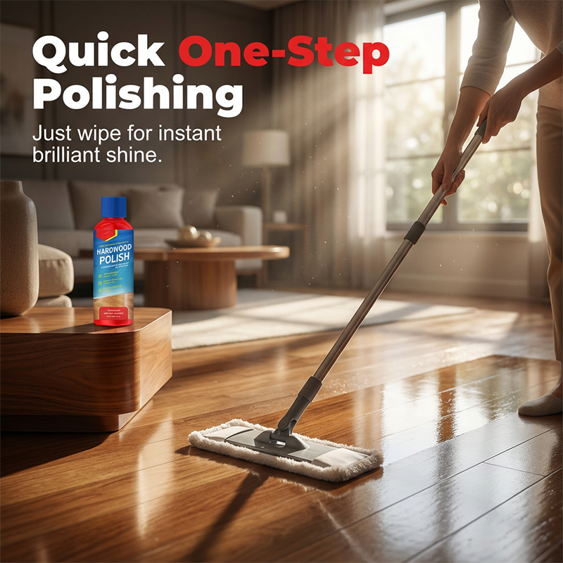 ✨ Restore & Protect Your Wood Floors – Instant High-Gloss Shine for Home Surfaces!