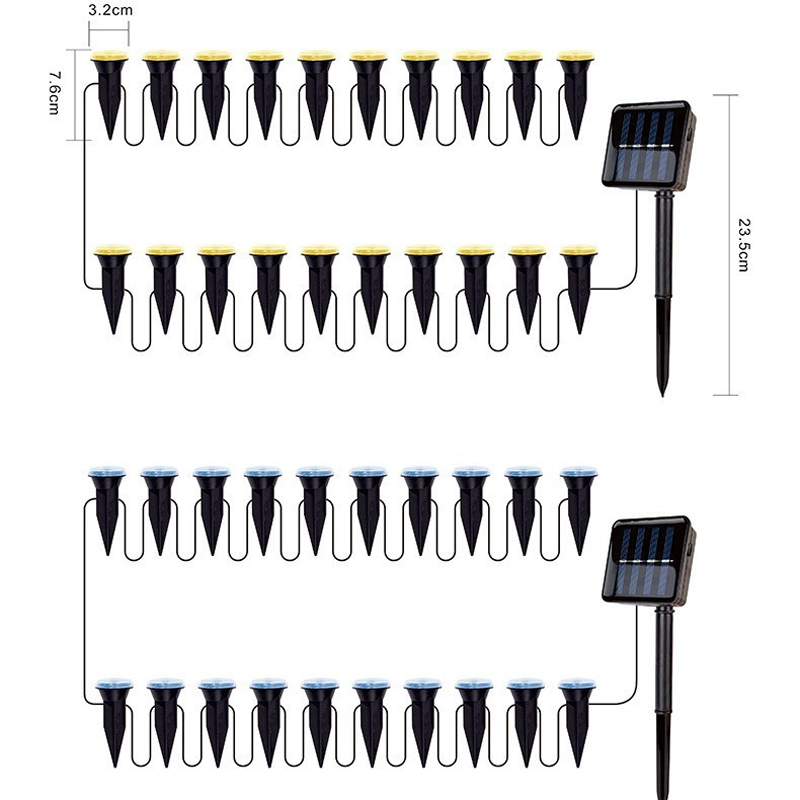 💡☀️ Solar Powered Garden Pathway Lights – Auto On/Off, Weatherproof & Perfect for Walkways & Yard Decoration 🏡