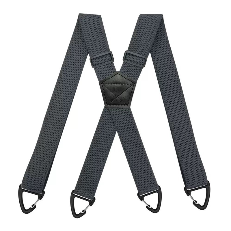 👔🔗Men's X-Back Suspenders with Hook Clips 👖