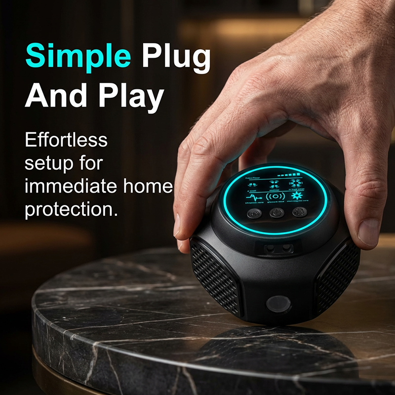 ⚡【High-Power Ultrasonic Pest Repeller】— Rats and cockroaches will leave on their own—no chemicals, no killing! 🚫🐭