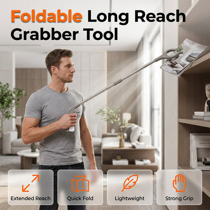 Foldable Long Reach Grabber Tool
