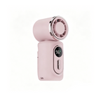 Portable Clip-On Fan with LED Display