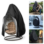 🪑Heavy‑Duty Waterproof Hanging Egg Chair Cover – UV resistant, durable Oxford cloth, easy zipper. Protects year‑round.