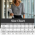 🔥New Arrivals & Special Offers-Summer Commuter Striped Button-Down Shirt
