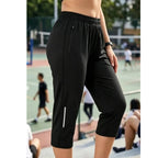 🏆👖 Women's Casual Quick-Dry Stretchy Capri Pants – Lightweight, breathable & perfect for travel, yoga or everyday wear ✨