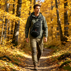🎒Men's Outdoor Sling Crossbody Bag – Multi-Pocket, Water-Resistant, Breathable Back 🌦️