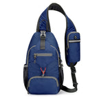 🎒Men's Outdoor Sling Crossbody Bag – Multi-Pocket, Water-Resistant, Breathable Back 🌦️