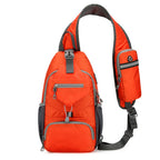 🎒Men's Outdoor Sling Crossbody Bag – Multi-Pocket, Water-Resistant, Breathable Back 🌦️