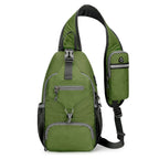 🎒Men's Outdoor Sling Crossbody Bag – Multi-Pocket, Water-Resistant, Breathable Back 🌦️