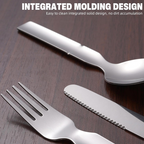 ✨4-in-1 Stainless Steel Portable Cutlery Set
