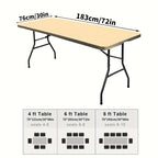 💥Fitted Spandex Table Cover for Rectangular & Square Tables