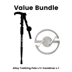 ⛰️ Adjustable Aluminum Alloy Trekking Pole – Durable, Shock-Absorbing, Lightweight 🌲