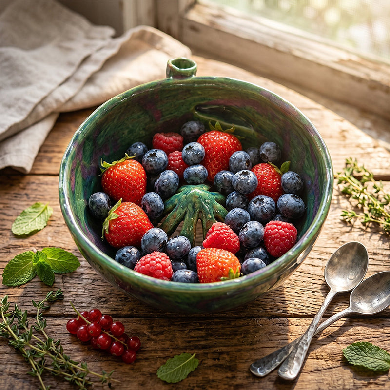 🍓 Berry Swirl Washing & Serving Bowl🥣