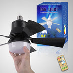 🔥2-IN-1 PORTABLE CEILING FAN & LIGHT with Remote Control