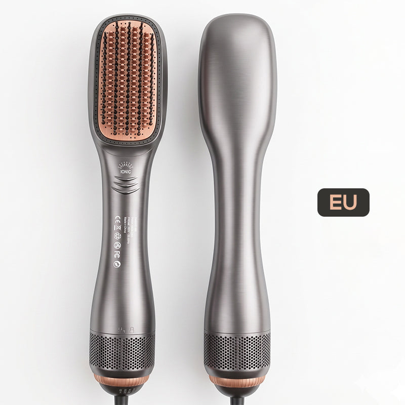 💥Professional 3-in-1 Hot Air Brush – Dry, detangle & volumize – 162K+ sold, salon results at home – smooth & shiny ✨🌀💨