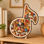 ⌛Limited-time offer-Wooden Musical Note Jigsaw Puzzle