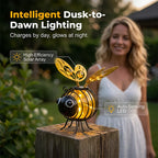🐝Outdoor Hanging Solar Bee Light - Perfect Gift For Plant Lovers Moms Or Literally Anyone Who Smiles❤️