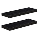 Minimalist Wooden Floating Wall Shelves