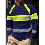 Men's High Visibility Round-Neck Top