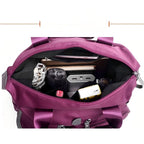 Waterproof Tote Bag – 3-Way Carry & Spacious Organization