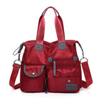 Waterproof Tote Bag – 3-Way Carry & Spacious Organization