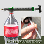 🌿Manual Drink Bottle Sprayer with Adjustable Nozzle‑Portable DIY Garden Spray Tool, Fits Standard Plastic Bottles for Plant Watering, Fertilizing & Pest Control