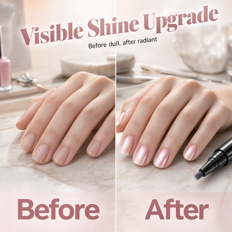 ✨ One-Step Gel Nail Polish Pen | Solid & Cat Eye Finish