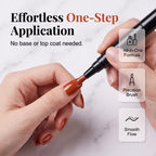 ✨ One-Step Gel Nail Polish Pen | Solid & Cat Eye Finish