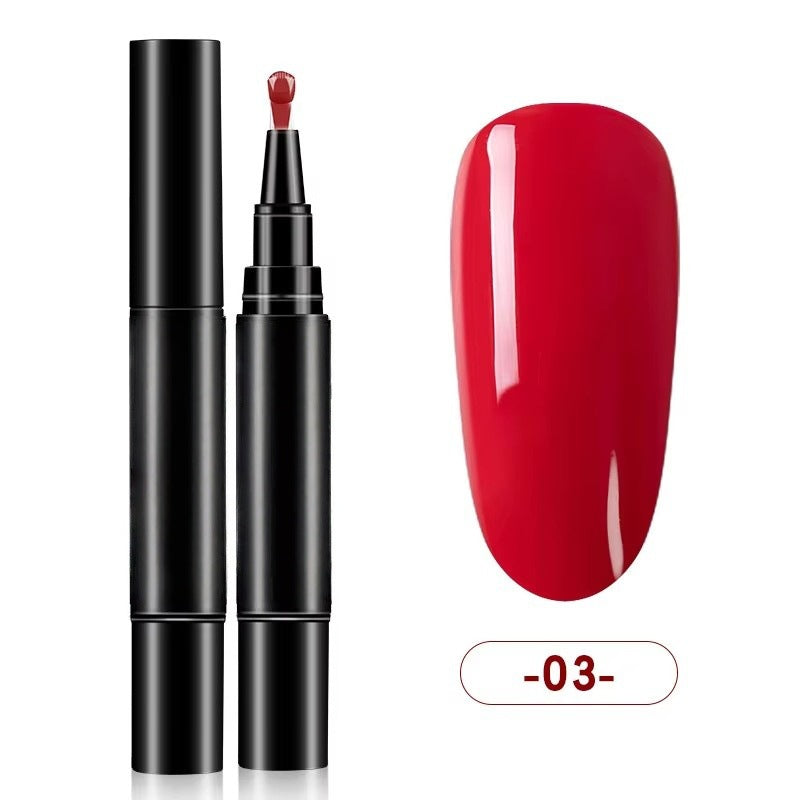✨ One-Step Gel Nail Polish Pen | Solid & Cat Eye Finish