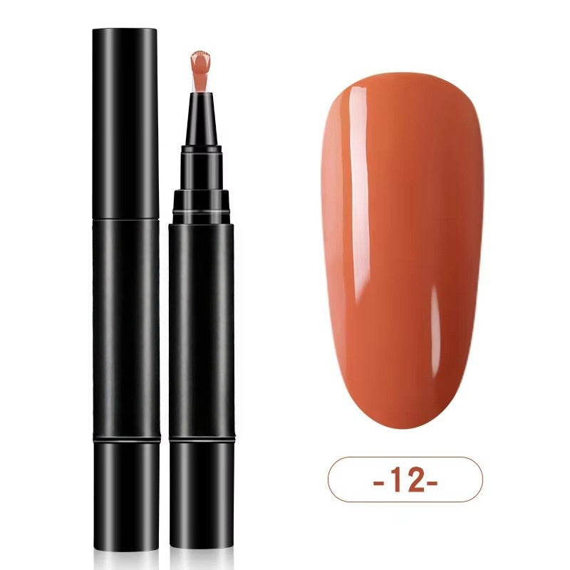 ✨ One-Step Gel Nail Polish Pen | Solid & Cat Eye Finish