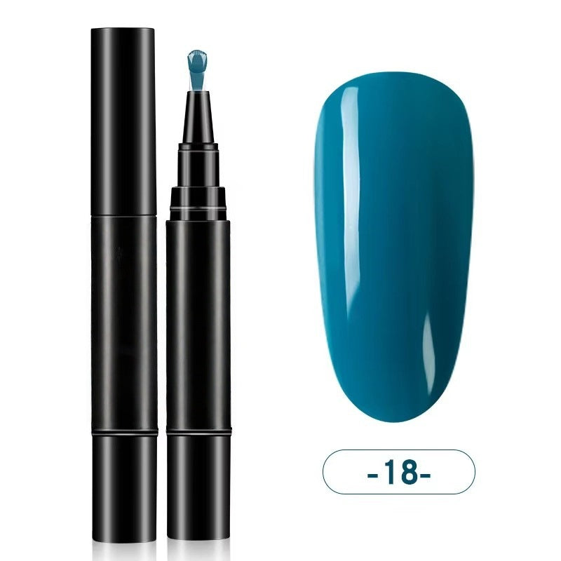 ✨ One-Step Gel Nail Polish Pen | Solid & Cat Eye Finish