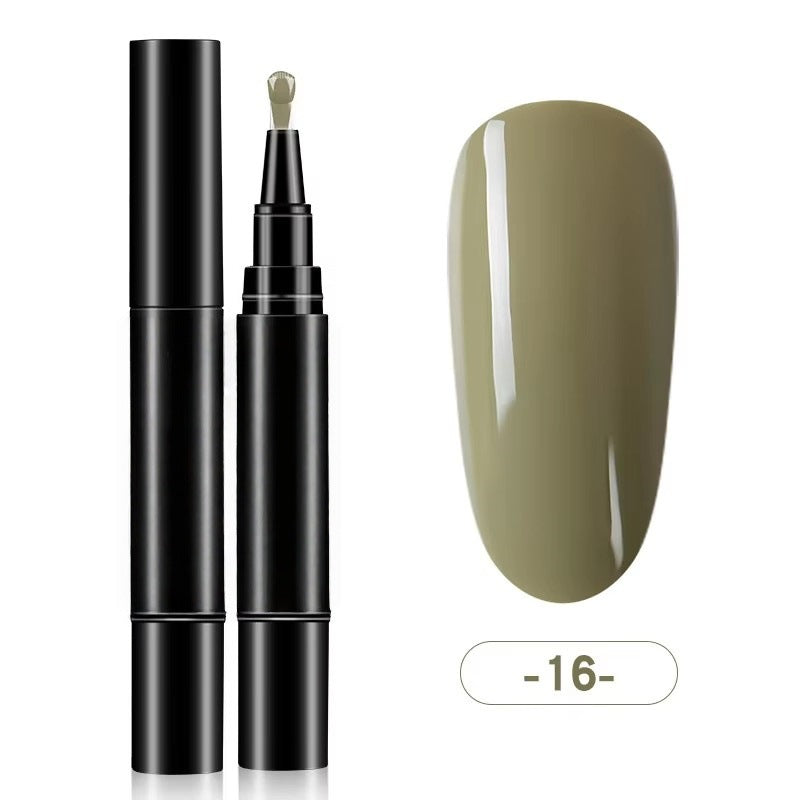 ✨ One-Step Gel Nail Polish Pen | Solid & Cat Eye Finish