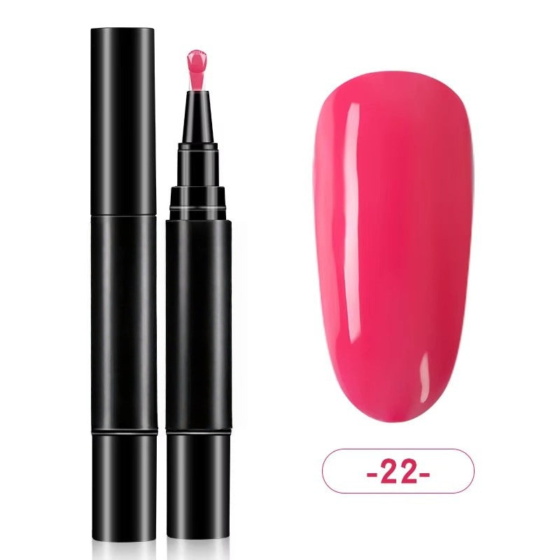 ✨ One-Step Gel Nail Polish Pen | Solid & Cat Eye Finish