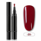 ✨ One-Step Gel Nail Polish Pen | Solid & Cat Eye Finish