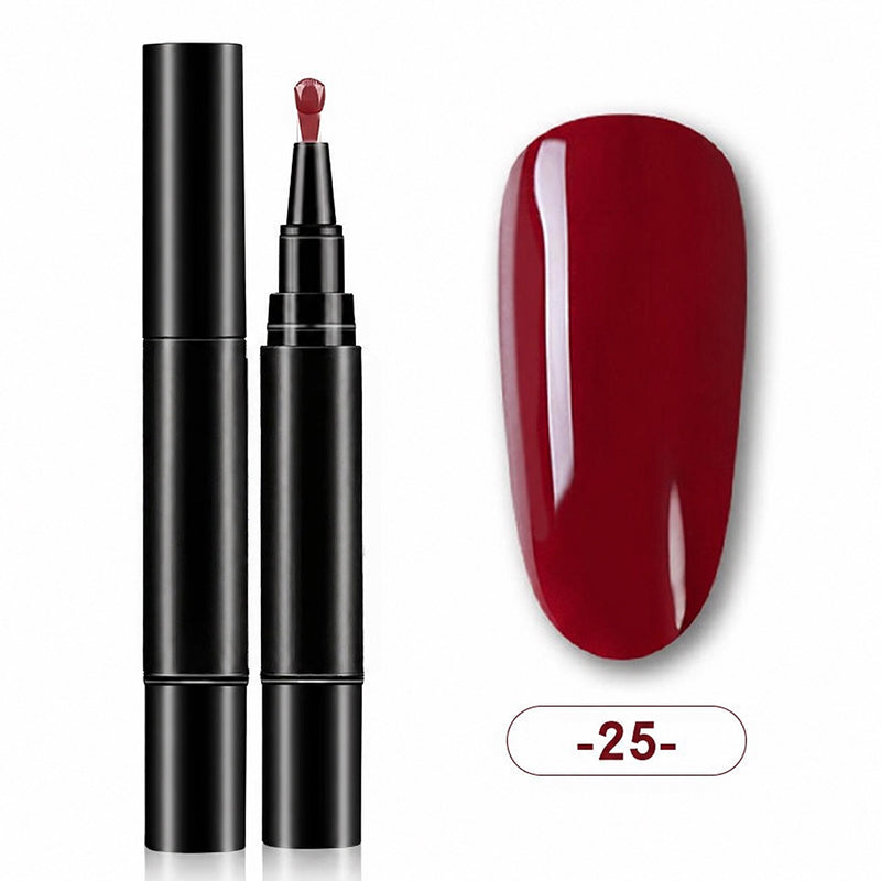 ✨ One-Step Gel Nail Polish Pen | Solid & Cat Eye Finish