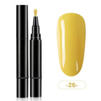 ✨ One-Step Gel Nail Polish Pen | Solid & Cat Eye Finish