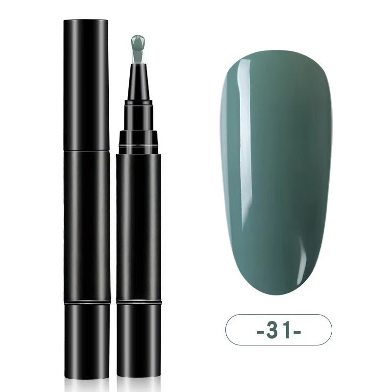 ✨ One-Step Gel Nail Polish Pen | Solid & Cat Eye Finish