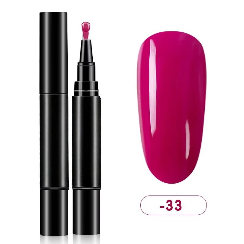 ✨ One-Step Gel Nail Polish Pen | Solid & Cat Eye Finish