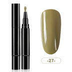 ✨ One-Step Gel Nail Polish Pen | Solid & Cat Eye Finish