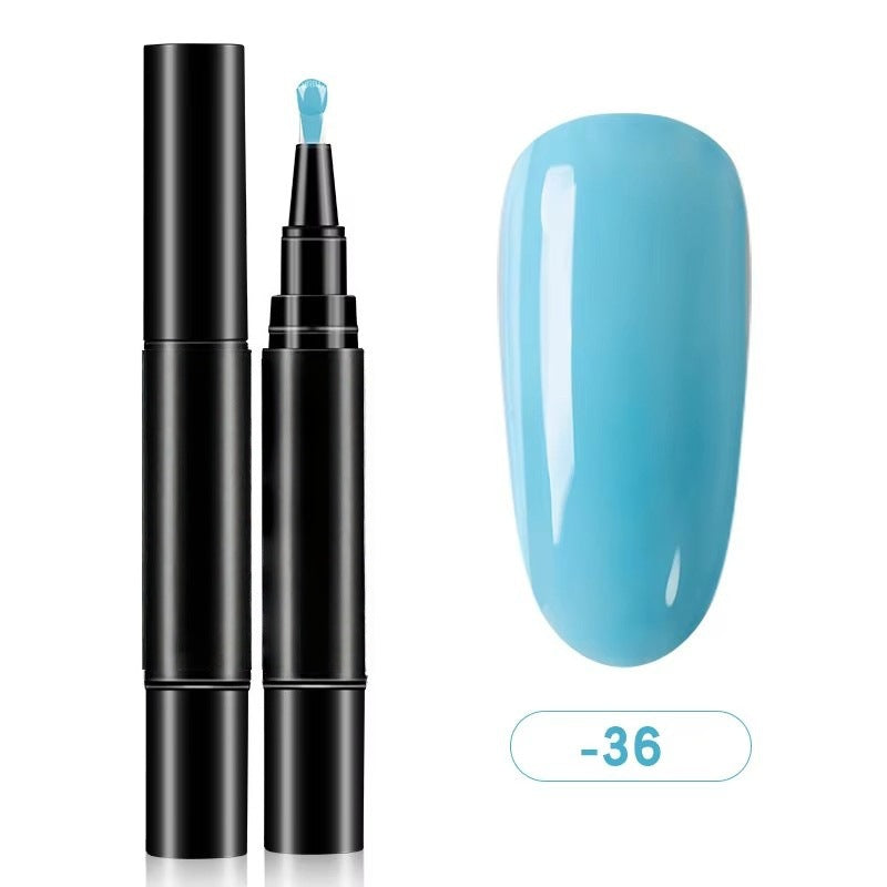 ✨ One-Step Gel Nail Polish Pen | Solid & Cat Eye Finish