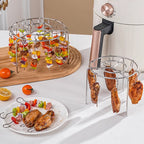 316 Stainless Steel Multi-Function Air Fryer Roasting Rack Set