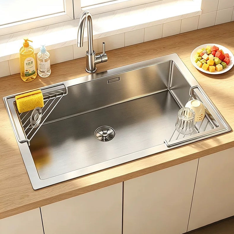 🧽 No More Slimy Sponges – Stainless Steel Corner Rack with Fast-Drain Tray. Keeps Counters Dry. UK Stock